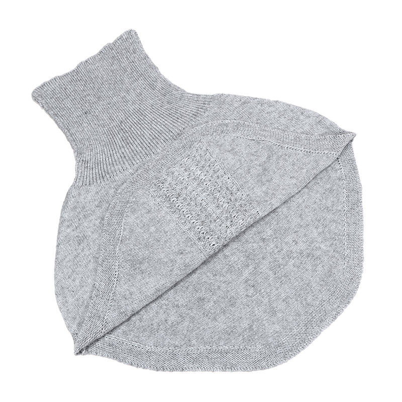 Winter Scarf Shawl For Women Knitted Fake Collar Scarfs For Women Neck Wrap Men Women Turtleneck Collar Scarf Knitted Elastic