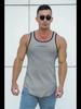 YOUNGLA Men's Summer Fitness Sleeveless Running Vest