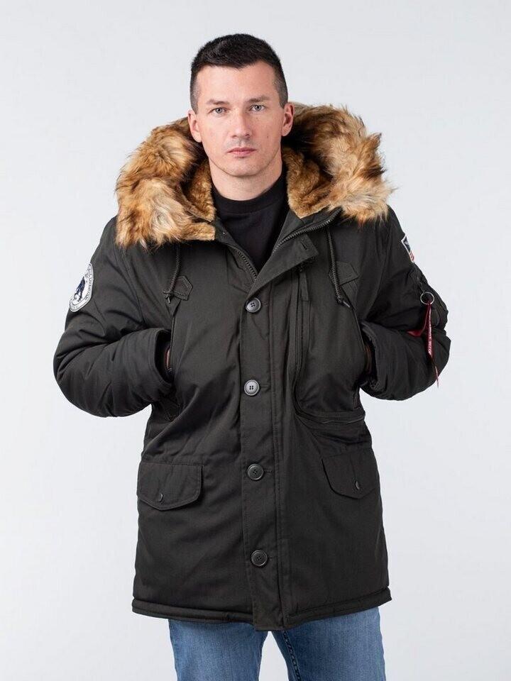 Зимняя куртка Alpha Industries Polar Jacket (123144) черная олива (123144-413)