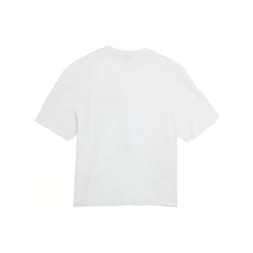 Puma Psicodélico Estampa Solta Respirável Gola Redonda Pulôver American Vintage Manga Curta Camiseta Unissex Camisetas Brancas 539502-02