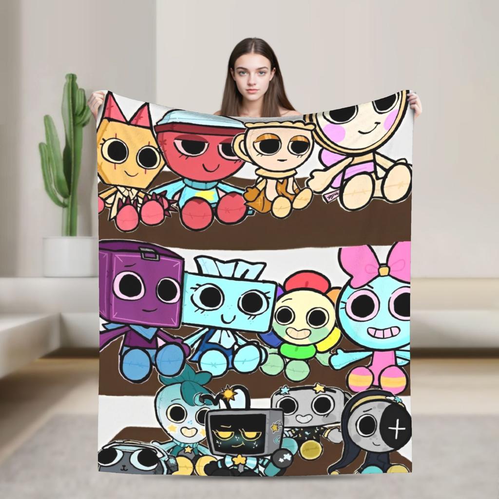 Dandys World Fleecové deky Jsem jen kamínek Vtipné přehozy na pohovku Postel Obývací pokoj 200x150cm Přikrývka