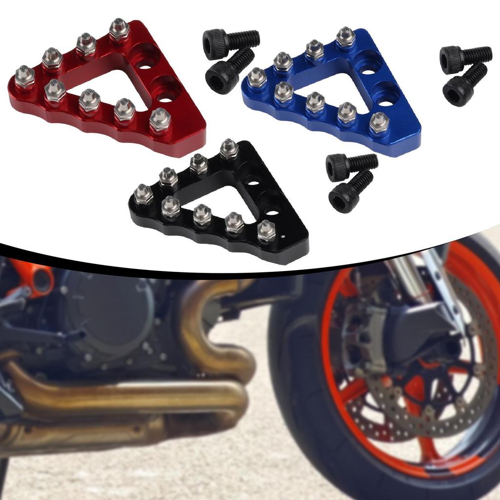 Rear Brake Pedal Lever Step Tip Replacement Sturdy Professional Accessories Easy to Install Brake Pedal Lever Tip Plate