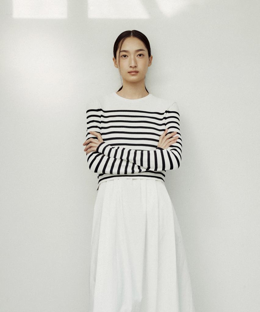 OCTETTE Marin Unbalance Crop Knit