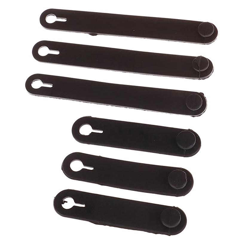 6 Stuks Motorfiets Elastiekjes Voor Frame Bedradingsboom Kabels 6 Stuks Motorfiets Elastiekjes Voor Frame