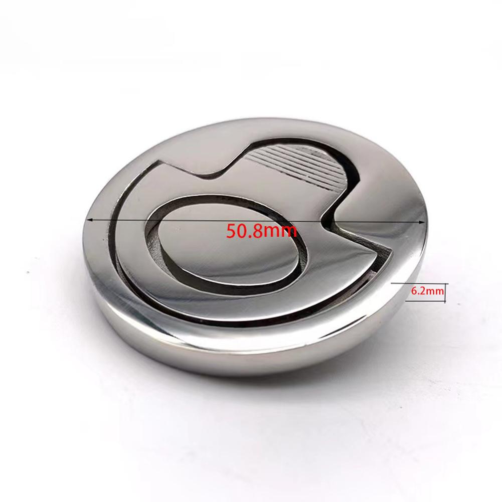 Skryté tažné madlo 50 8mm Nerezová ocel Kulatý design pro nábytek a použití na lodi Odolné proti rzi a s dlouhou životností