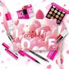 Volledige Gezichts Make-up Kit Cadeauset - Alles-in-één Cosmetische Set met 16-Kleuren Oogschaduwpalet, Lippenstiften, Eyeliner, Mascara, Beauty Blender Feestelijke Cadeaubox