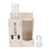 2 in 1 Hamster Hanging Water Bottle Wooden Pet Automatic Water Dispenser for Gerbil Hedgehog