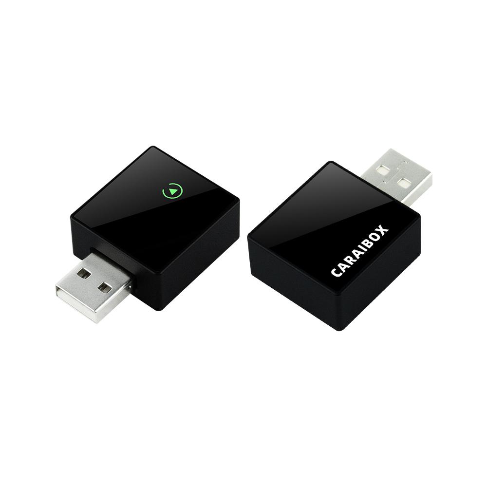

2in1 Wired to Wireless CarPlay Android Auto Adapter 4CM*2.58CM*1.3CM чорний
