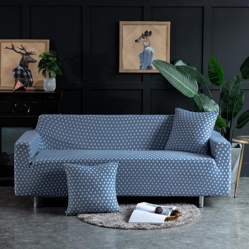 Elastic Sofa Cover Spandex Slipcovers Sofa Cover for Living Room Universal All-inclusive Sectional Couch Cover 1/2/3/4 seater