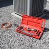 10 Pieces Copper Pipe Flaring Tool Set Manual Tube Kit with Cutter Complete Hand Tools for