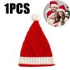 Holiday Photoshoot Prop Christmas Knitted Hat for Adults Kids Winter Festive Party Decoration Costume Accessory