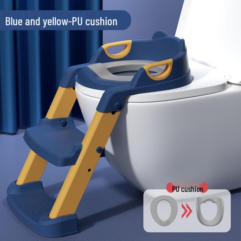 Children's Toilet Training Seat with Ladder and Footstool
