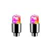 2/4/8pcs LED Tire Valve Stem Caps Neon Light Waterproof Wheel Spoke Lights LED Tire Lamp for Motorcycle Bicycle Car Accessories