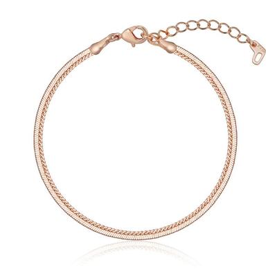 Herringbone Layered Bracelet Elbrbb100
