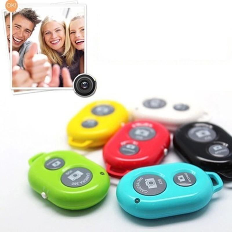 Bluetooth-compatible Shutter Wireless Remote Control Universal Mobile Phone Wireless Selfie One-key Camera Artifact