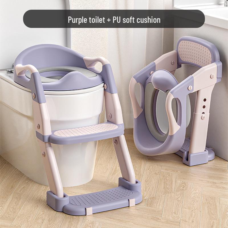 Foldable Toddler Potty Training Seat with Step Stool