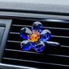 Little Flower Luxury Car Vent Perfume - Creative Aromatherapy Ornament for Air Conditioning