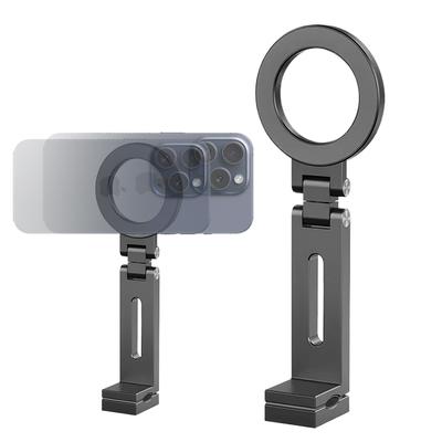 Airplane Phone Holder with 360 Degree Rotation Magnetic Phone Mount Adjustable Foldable for Long Flight Flying