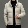 Mens Winter Duck Down Jacket Stand Collar Warm Thick Puffer Coat Urban Style Cold Weather