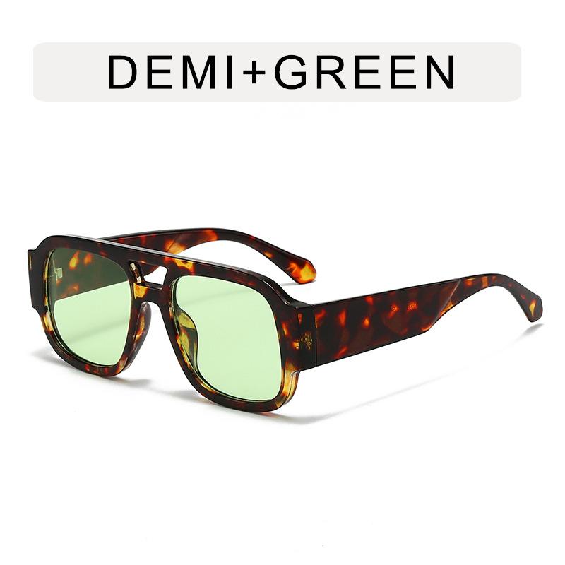 Ochelari de Soare Stil European American pentru Bărbați Formă Pătrată Ochelari de Soare cu Punte Dublă Femei Conducere Pescuit Bărbat Ochelari de Soare