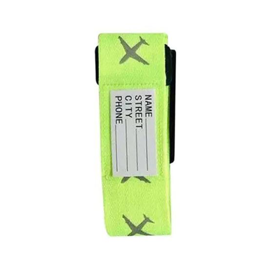 3 Kadranlı Şifreli Bagaj Kayışları Ayarlanabilir Ağır Hizmet Tipi Valiz Kemeri Yüksek Görünürlüklü Seyahat Aksesuarı