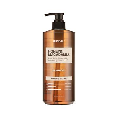 Honey & Macadamia Nature Shampoo | pH Balanced Scalp Care & Deep Moisturizing | 1,058ml (35.77 Fl.oz.)