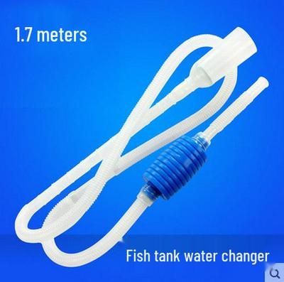 Manual Siphon Gravel Cleaner for Fish Tanks - Water Pump and Suction Tube