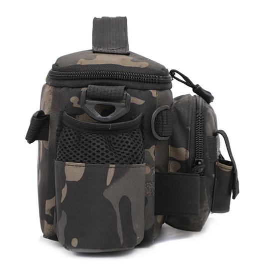 Rybářská ledvinka velkokapacitní design s více kapsami odolná rybářská ledvinka odolná proti opotřebení