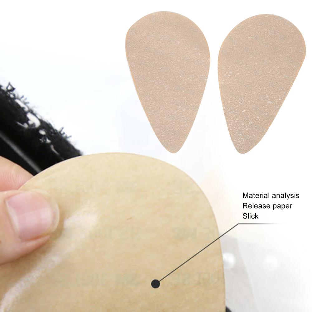 2 Pairs Non slip Shoe Sole Sticker High Heeled Shoes Sole Patch Protector (Pointed Head)