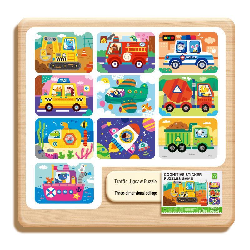 Sheyin 3D Sticker Painting Toy for Kindergarten DIY Craft and Education