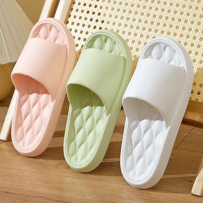 Summer Women Indoor Slippers Floor Flat Shoes Indoor Eva Flip Flops Female Non-slip Bathroom Home Slippers