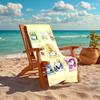 Snoopy beach towel Outdoor camping Beach towel for vacation swim Outdoor pool Absorbent bath towel