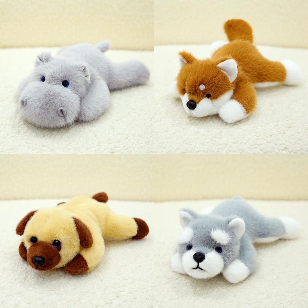 Dog Pig Cow Elephant Hippo Plush Toys Cartoon Animal Dolls Kids Gifts Birthday