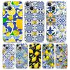 Mediterranean Lemon Transparent Phone Case For IPhone 18 15 14 13 12 11 Pro Max XS X XR SE 7 8 Plus TPU Clear Lens Protect Cover