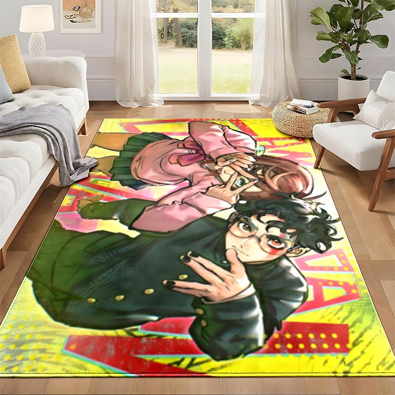 Dandadan Carpet Door Mat for Living Room or Bedroom Protective Mat Under Chair Office Decoration Christmas Gift Birthday Present