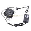 Petit Ventilateur d'Extraction 80mm Ventilateur de Ventilation à Double Roulement à Billes Pour l'Extraction d'Air et le Refroidissement Dans les Projets DIY Meilleure Vente