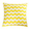 45x45cm Yellow Geometric Cotton Embroidery Sofa Cushion Cover Home Living Room Decoration