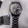 Used Watch NIXON Black THE Quartz Metal Band S12K MATTERS