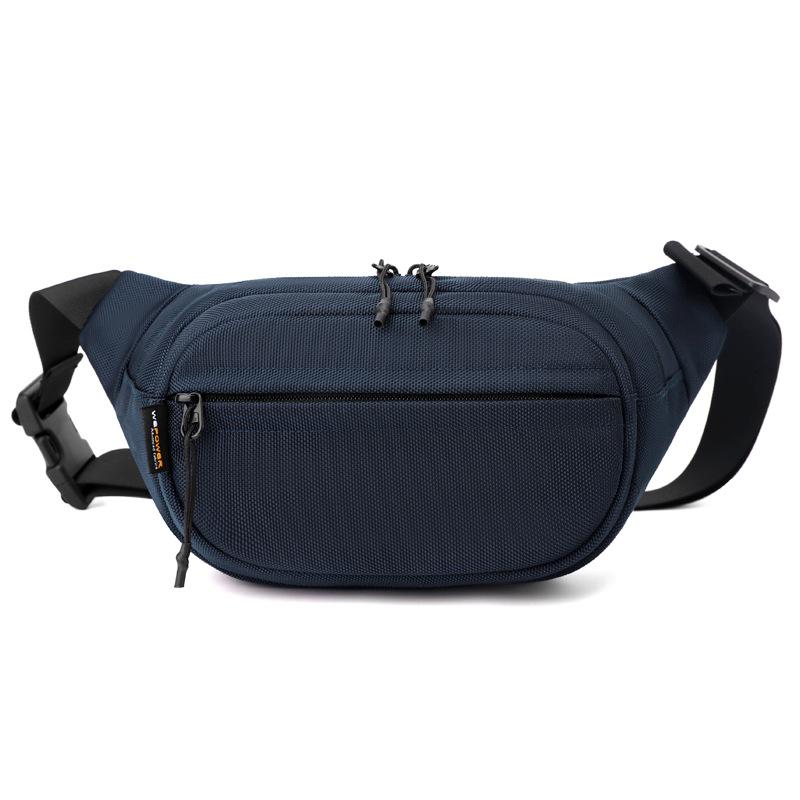 

Waterproof Men s Chest Bag Waist Pack Shoulder Bag Multi-functional Outdoor Sports Travel Crossbody Sling Bag Handbag темно-синього кольору