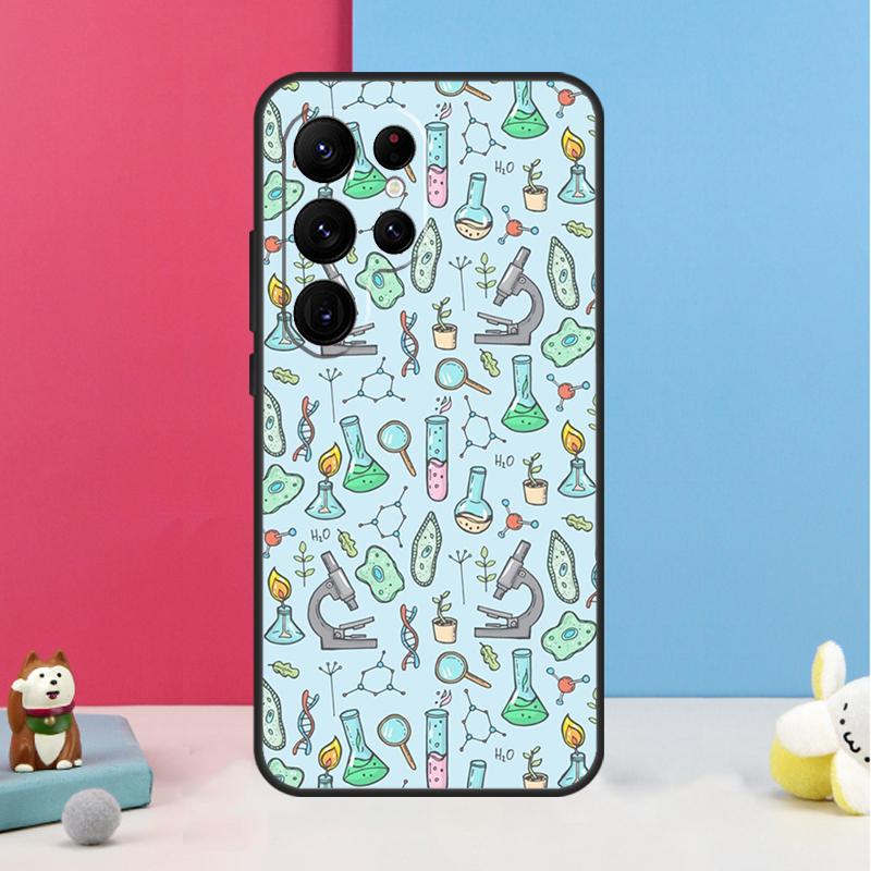 Science DNA Biology Case For Samsung Galaxy S26 S23 Ultra S20 S21 S22 S24 S25 Plus S10 S25 FE Back Cover Shell