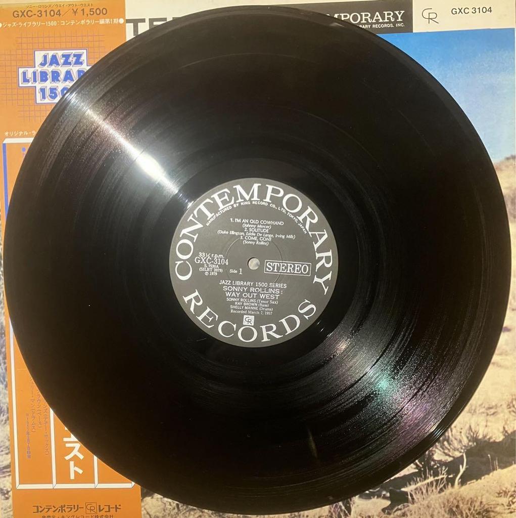 [USED] Reduced price Sonny Rollins Way Out West vinyl LP
