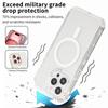 Für iPhone 14 Pro Max Magnetische Hülle Verstärkte Ecken PC+TPU Handyhülle
