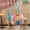 Transparent Beads Violent Bear Beaded Mobile Phone Pendant Rab Sheep Key Pendant Bracelet Cute Doll Bubu