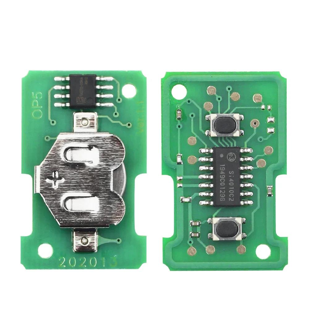 KEYYOU Fernbedienungsschlüssel 433 MHz Für Opel Vauxhall Corsa C Combo TIGRA B MERIVA 2001-2004 5WK48668 HU100 HU43 HU46 YM28 Klinge OHNE CHIP