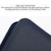 Trading Card Binder 4 Pockets Holds Up to 160 Cards PU Leather Mesh Type Photo Card Storage Book Blue
