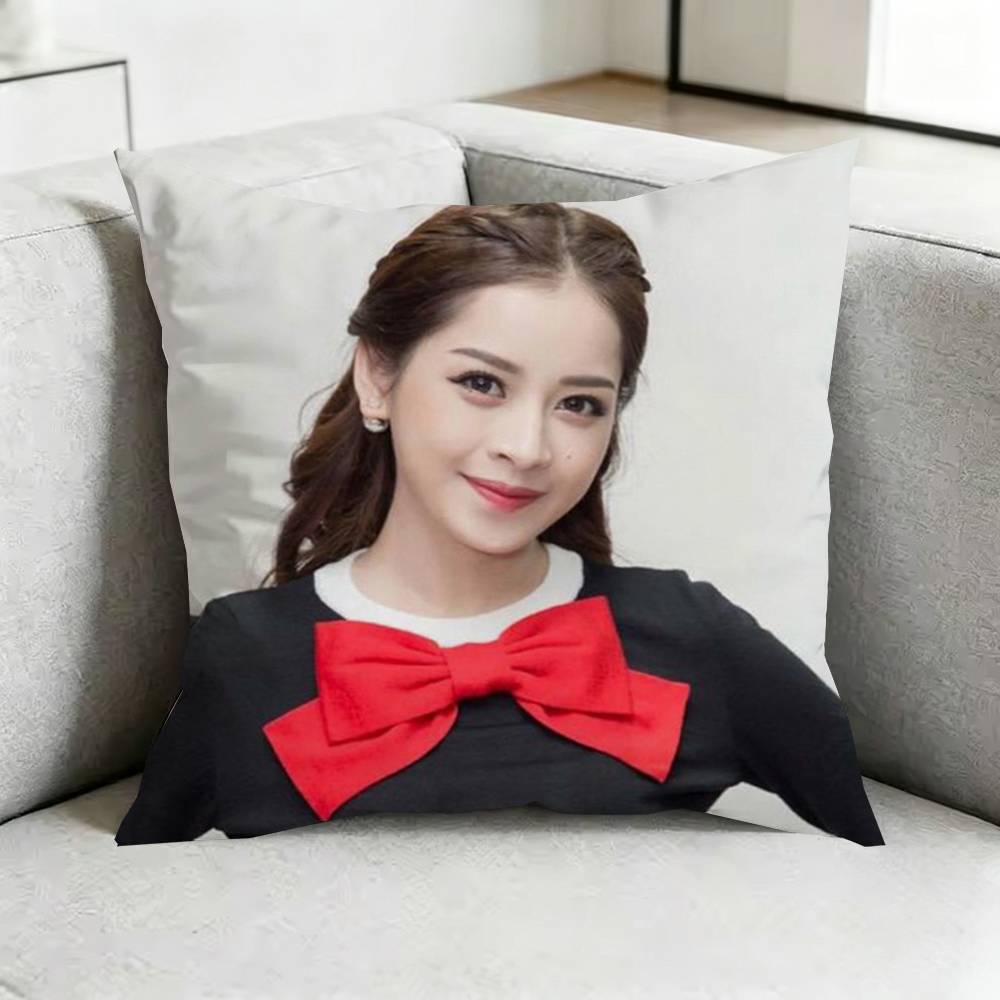 Chi PPu Talk To MMe Pillow Case Square DoubleSided Sofa Cushion Cover Bedroom Bedside Pillow Gift