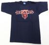 VTG CHAMPION Chicago Bears Football Single Stitch T-Shirt 90er Jahre NWT Blau Größe M