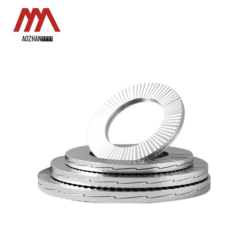 Aozhan 304 SS DIN25201 Double Stack Self-Locking Washers