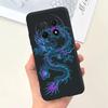 For Huawei Nova Y91 Cool Style Dragon Black Cat Soft TPU Shockproof Back Cover For Huawei NovaY91 Y 91 Phone Case Bumper Etui