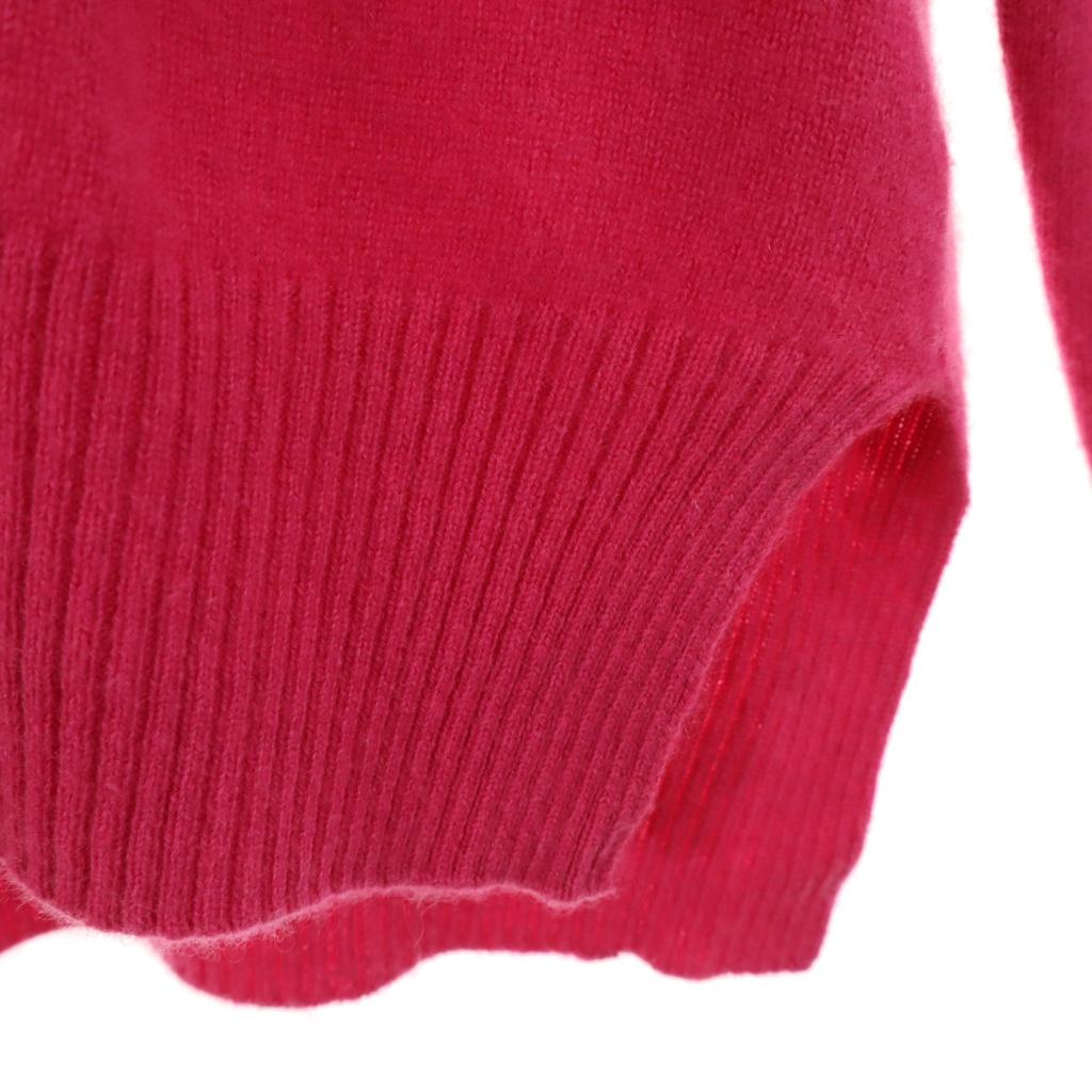 JOURNAL STANDARD Kaschmir 100% Langarm V-Ausschnitt Pullover F rosa Strick Damen Gebraucht